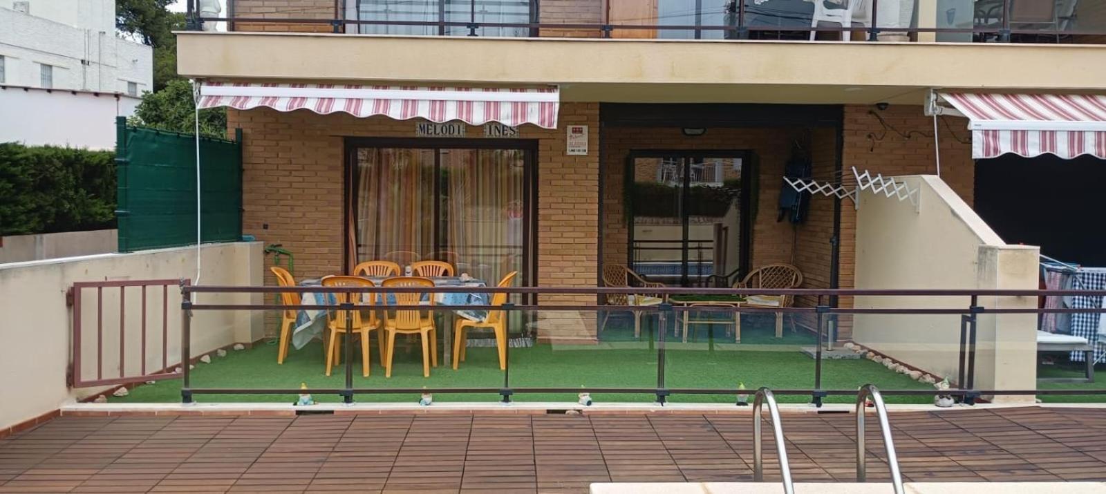 Apartamento Con Terraza Y Acceso Directo A La Piscina Y A 50 M De La Playa Miami Platja  Exterior foto